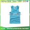 New style boy and girl blank sleeveless vest high quality cotton blank tank top