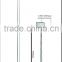 Renjiang Hot Sale White Pole 5m Green Lamp Cap 15W Solar street light