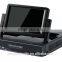 7 inch LCD Monitor Standalone H 264 4 ch NVR for home security
