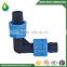 Plastic Black Irrigation 90 Degree PE Fitting Female Elbow