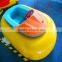 Hot selling summer promotion inflatable used water bumper boats for sale battery operated bumper boat