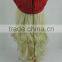 Red military officer hat role play hat Halloween parts