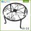 Latest design garden supplies 4 size iron metal wire wall flower pot holder