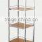 3 Tier Wood Storage Trolley