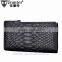 Business Type Snakeskin Leather Wallet With Card Holder,Luxury Men Card Wallet