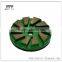 3" Metal Bond Hook and Loop Fastener Backed Grinding Pad for Polishing Concrete Floor