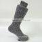 Wholesale winter crew 100% bulky acrylic custom knit socks with soft hand feeling