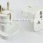 Hot selling  Europe schuko plug adapter universal adaptor for travel with safety shutter