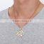 18k gold jewelry religion allah god lamp necklace for high quality titanium steel mens jewelry