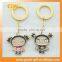 Metal promotional custom pokemon keychain with enamel