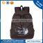 wholesale OEM lesiure canvas school backpack