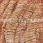 New Fashion Air Brushed Faux Fur Bed Couch Cover Throw Blanket, 60 by 70"