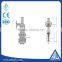 Gear box rising spindle knife gate valve with drawing