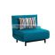 2016 Hot selling modern fabric folding sofa cum bed with metal leg