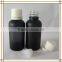 60ml 120ml vape e juice Boston round glass dropper bottle for e liquid oil