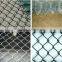 football playground pvc coated/plastic chain link fence