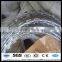 high quality low price galvanized Cross type Concertina Razor Barb wire for Prison Security