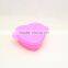 Heart Shape Silicone Bowl with Lid