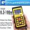 Digital 100M Laser Range Finder Distance Meter/ w/ +/-2mm accuracy length, area, volume, width, clearance, pythagorean theorem