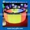 Import from china large size remote control led round bar counter