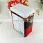metal rectangle powder coffee tin box
