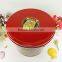 High quality popcorn bucket round metal tin barrel