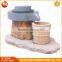 High Quality Granite Fountain With Water Jet