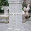 Marble stone gate pillar design decorative house pillar