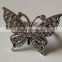 rhinestones butterfly napkin ring