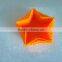 Hot selling high quality food standard star shaped silicon cake cup moulds, mini silicone cake cups