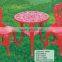 HuangYan Plastic Folding Garden Table and Chair