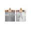Custom Ceramic Candle Jars With Cement Graven With Soy Wax Personalized Scented candle jar