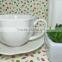 Stocked coffee mug with dish
