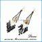 Fahion long tassel earring wholesale hanging drop earring