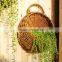 Europe Style Creative Wicker Succulent Plants Wall Hanging Basket