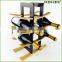 Bamboo 360 views kitchen wine rack in rows Homex BSCI/Factory