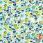 White Black Stars Printed Woven cotton fabric size 100 x 150cm