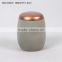 Wholes scente canles concrete birthday gift candle jar