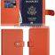 Wholesale leather passport cover fancy custom travel leather passport holder