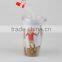 500ML Best-selling PS Plastic Double Wall Drinking Cup With Straw