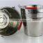 Cheap stainless steel Metal beer ice bucket with handle