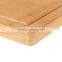 Natural customized bamboo cutting board sets, chopping blocks type chopping board
