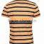 mens cotton design plain slim striped t shirt