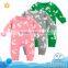 Custom design baby clothes kids wear duck animal casual fancy winter cotton baby christmas romper suit