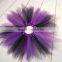 2014 kids halloween orange black costumes tutu skirt for kids