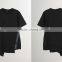 uneven hem design t shirts fashion designer t shirts