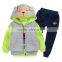 customize kids wear set fashion design children clothing kids winter clothes casual children boys clothes sets
