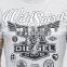 New style fashion pattern printing soft jersey man t-shirt slim fit t-shirt