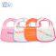 2016 China supplier embroidered letter baby bibs 100% cotton