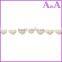 Low price 100% polyester yellow Ric Rac ribbon/Zig Zag ribbon